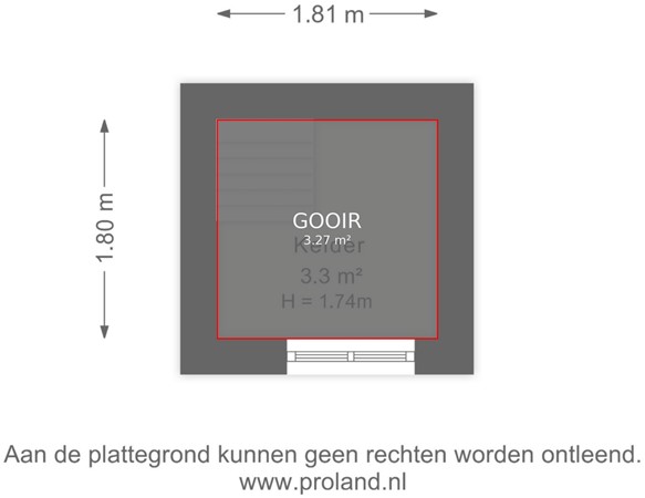 Floorplan - De Genestetstraat 7, 2041 PL Zandvoort